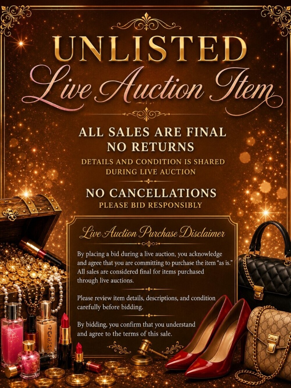 Unlisted Live Auction Item